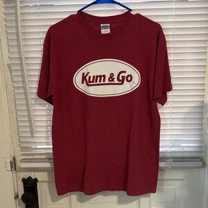 Gildan Maroon Short Sleeve Tee